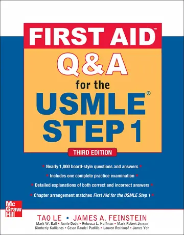 Cover of First Aid Q&A for the USMLE Step 1, Third Edition