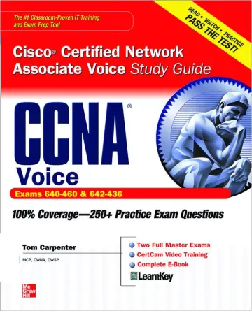 Cover of Ccna Cisco Certified Network Associate Voice Study Guide Exams 640-460 & 640-436