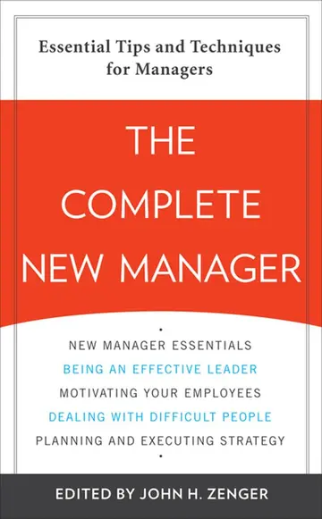 Cover of The Complete New Manager