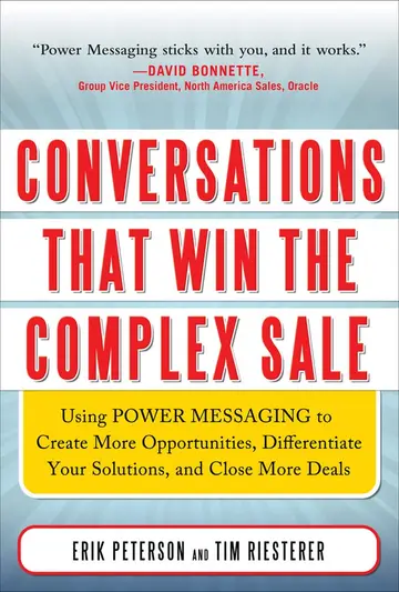 Cover of Conversations That Win the Complex Sale