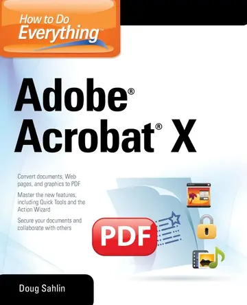 Cover of How to Do Everything Adobe Acrobat X