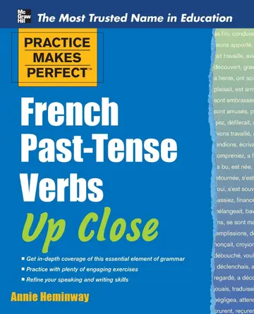 Cover of French Past-Tense Verbs up Close