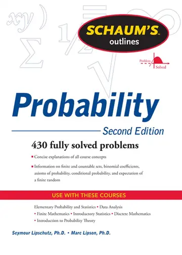 Cover of Probability