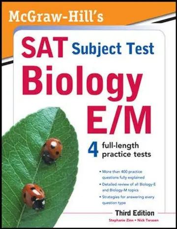 Cover of McGraw-Hill's SAT Subject Test Biology E/M