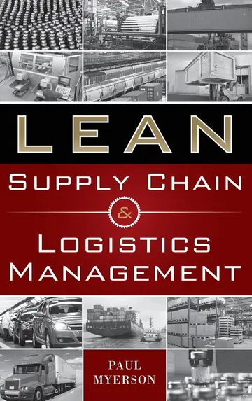 Cover of Lean Supply Chain and Logistics Management