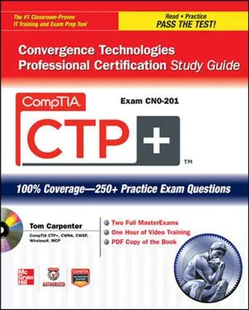 Cover of Comptia Ctp+ Convergence Technologies Professional Certification Exam Cn0-201