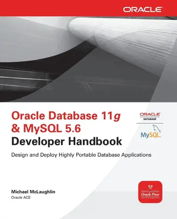 Cover of Oracle Database 11g & MYSQL 5.6 Developer Handbook