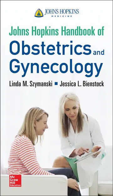 Cover of Johns Hopkins Handbook of Obstetrics and Gynecology
