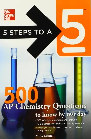 Cover of 5 Steps to a 5 500 AP Chemistry Questions to Know by Test Day