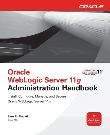 Cover of Oracle WebLogic Server 11g Administration Handbook
