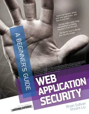Cover of Web Application Security, A Beginner's Guide
