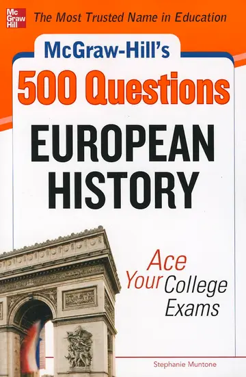 Cover of McGraw-Hill's 500 College European History Questions