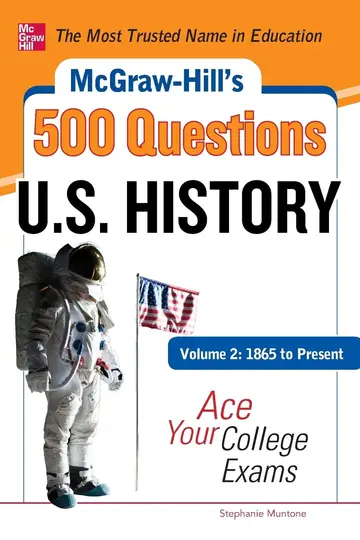 Cover of Mcgraw-hill's 500 U.s. History Questions