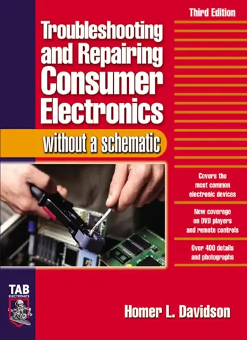 Cover of Troubleshooting & Repairing Consumer Electronics Without a Schematic