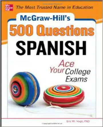 Cover of McGraw-Hill's 500 Spanish Questions