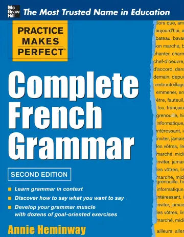 Cover of Practice Makes Perfect Complete French Grammar