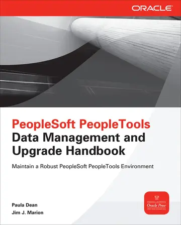 Cover of PeopleSoft PeopleTools Data Management and Upgrade Handbook