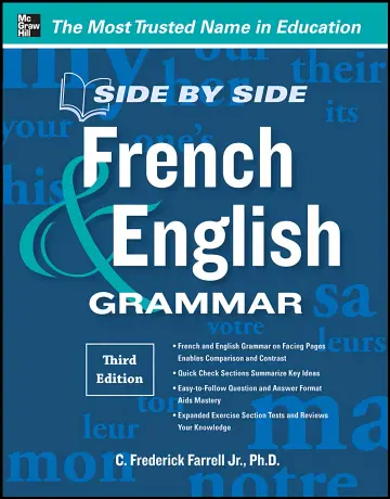 Cover of French & English grammar 3rd ed
