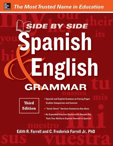 Cover of Side-By-Side Spanish and English Grammar, 3rd Edition