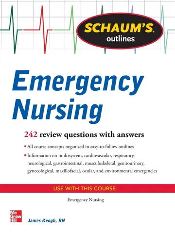 Cover of Schaum's Outline of Emergency Nursing