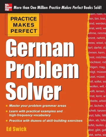 Cover of Practice Makes Perfect German Problem Solver