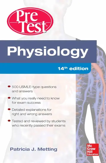 Cover of Physiology PreTest Self-Assessment and Review 14/E