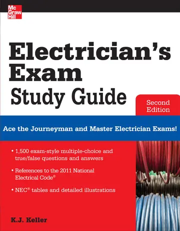 Cover of Electrician's Exam Study Guide