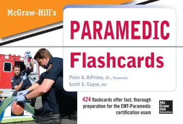 Cover of McGraw Hill's Paramedic Flashcards