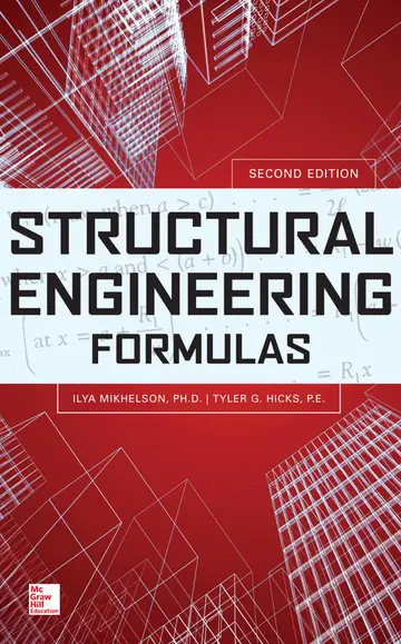 Cover of Structural Engineering Formulas