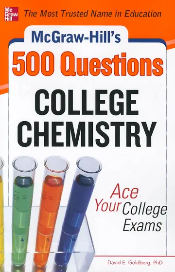 Cover of McGraw-Hill's 500 College Chemistry Questions