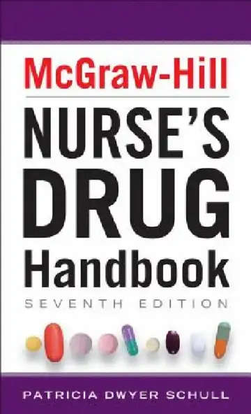 Cover of McGraw-Hill Nurse's Drug Handbook