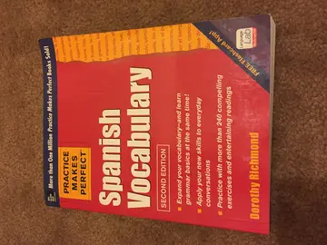 Cover of Practice Makes Perfect Spanish Vocabulary