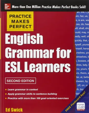 Cover of Practice Makes Perfect English Grammar for ESL Learners