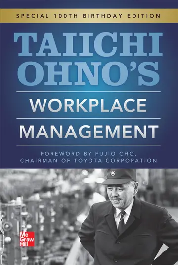 Cover of Taiichi Ohnos Workplace Management