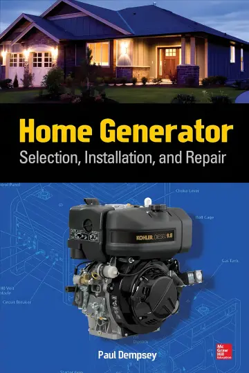 Cover of Home generator selection, installation, and repair