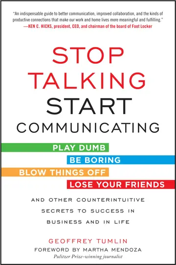 Cover of Stop Talking, Start Communicating
