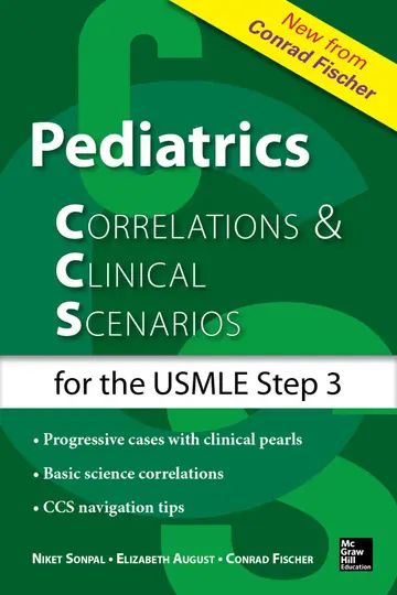 Cover of Pediatrics Correlations and Clinical Scenarios