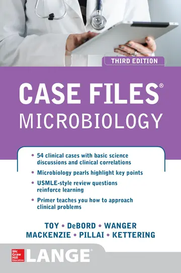 Cover of Case Files Microbiology (Case Files (Lange))