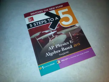 Cover of 5 Steps to a 5 AP Physics 1 2015