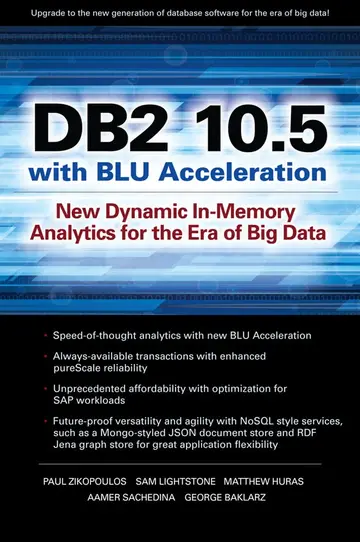 Cover of DB2 10.5 with Blu Acceleration