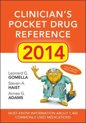 Cover of Clinicians Pocket Drug Reference 2014
