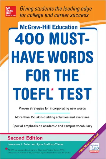 Cover of 400 Must-Have Words for the TOEFL