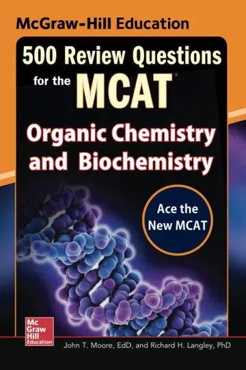 Cover of Mcgraw-Hill Education 500 Review Questions for the MCAT