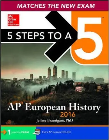 Cover of 5 Steps to a 5 AP European History 2016