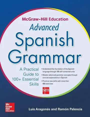 Cover of McGraw-Hill Education Advanced Spanish Grammar