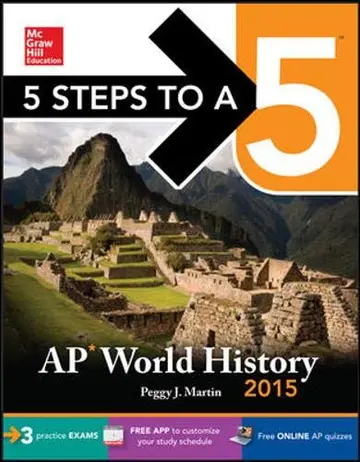 Cover of 5 Steps to a 5 AP World History, 2015 Edition