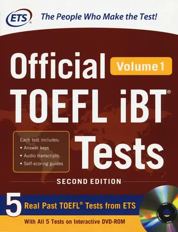 Cover of Official TOEFL Ibt(r) Tests Volume 1, 2nd Edition