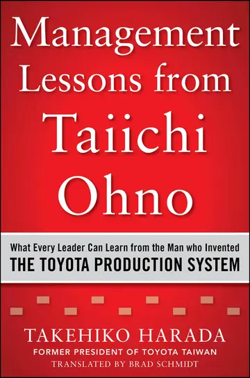 Cover of Management Lessons from Taiichi Ohno