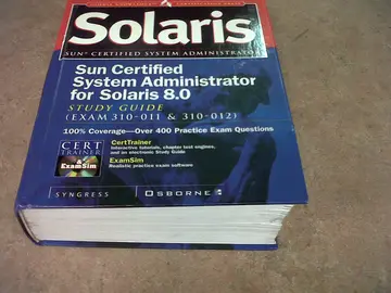 Cover of Sun Certified System Administrator for Solaris 8 Study Guide