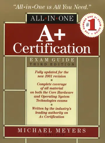 Cover of A+ All-In-One Certification Exam Guide